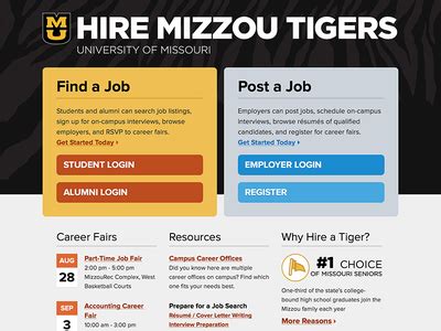 hiremizzoutigers|Career Center.